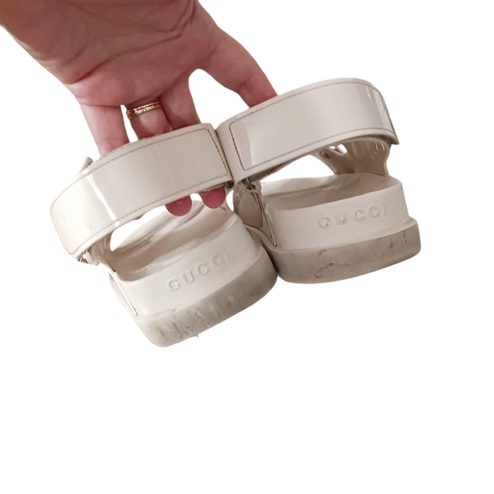 Gucci White Sandals - Picture 3 of 12